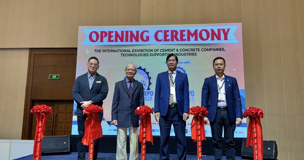 Khai mạc triển lãm máy móc, thiết bị xi măng – bê tông Việt Nam 2023